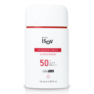 Крем солнцезащитный для лица антивозрастной Isov UV Block Cream SPF50/PA++++