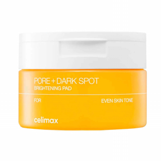 Пэды для лица осветляющие Celimax Pore+Dark Spot Brightening Pad