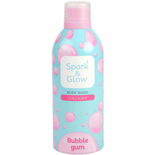 Гель-пена для душа с ароматом жвачки Spark&Glow Bubble Gum Body Wash, 350 мл